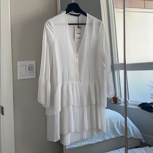 Zara white dress